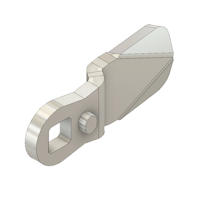 MODULAR SOLUTIONS HANDLE PART&lt;br&gt;CAM LATCH (+4 OFFSET)